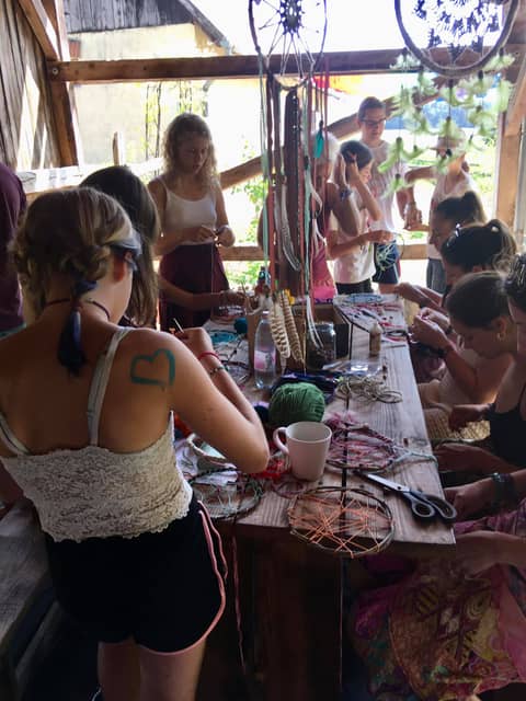 Álomfogó készítő workshop