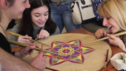Homok Mandala Workshop